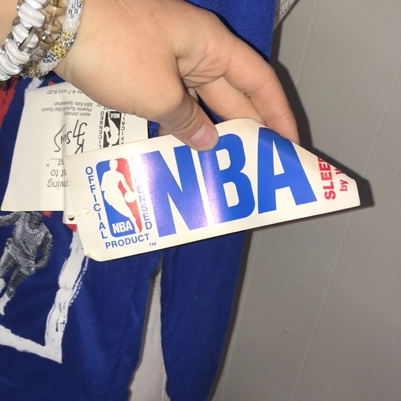 New Jersey Nets boys NBA Vintage NWT Pajama Set - Picture 5 of 5